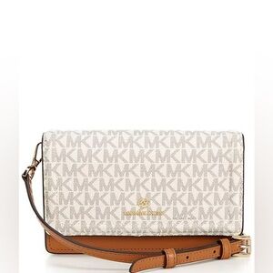 NWOT Michael Kors Logo Jet Set Crossbody SMALL Bag